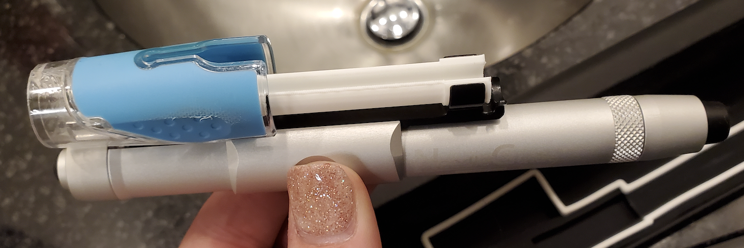 Adapter dry-fit in to autoinjector